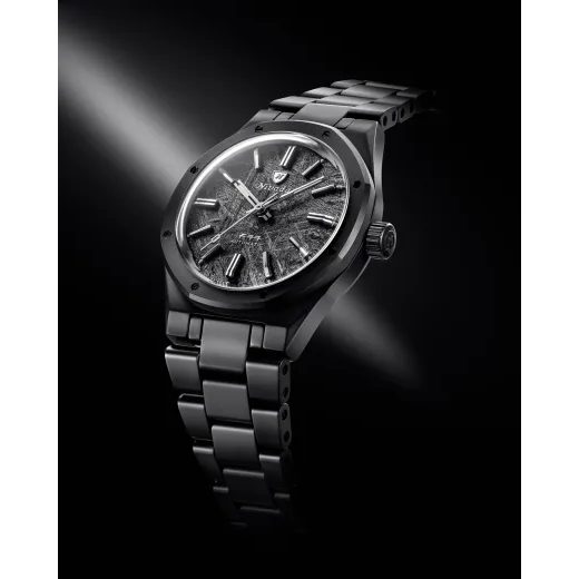 NIVADA GRENCHEN F77 BLACK CERAMIC METEORIT - F77 - ZNAČKY