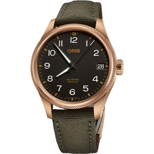 ORIS BIG CROWN PROPILOT BIG DATE BRONZE 01 751 7761 3164-07 3 20 03BRLC - PROPILOT - ZNAČKY