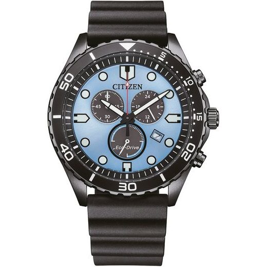 CITIZEN ECO-DRIVE SPORTY AQUA CHRONOGRAPH AT2567-18L - SPORTS - ZNAČKY