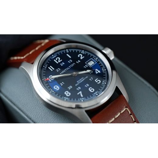 HAMILTON KHAKI FIELD AUTO 38MM H70455540 - KHAKI FIELD - ZNAČKY