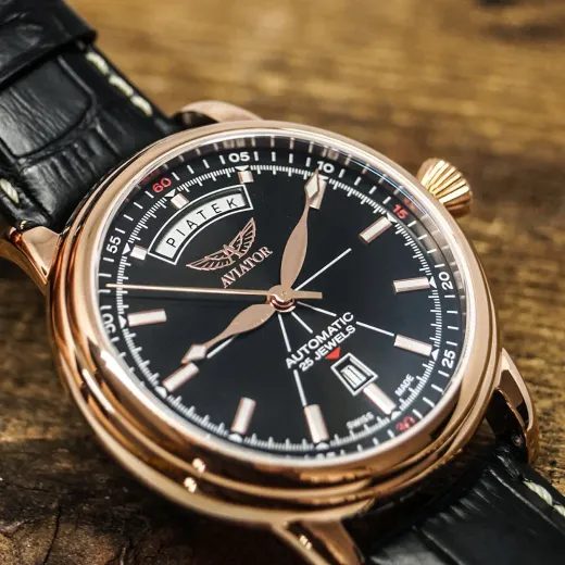 AVIATOR DOUGLAS DAY-DATE AUTOMATIC V.3.20.2.146.4 - DOUGLAS DAY-DATE - ZNAČKY