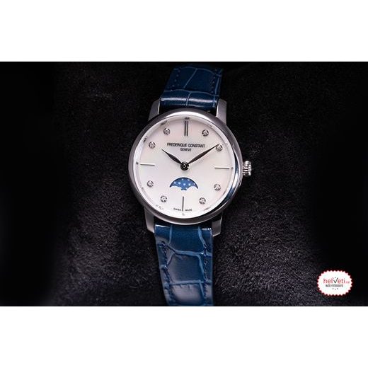 FREDERIQUE CONSTANT SLIMLINE LADIES MOONPHASE QUARTZ FC-206MPWD1S6 - SLIMLINE LADIES - ZNAČKY