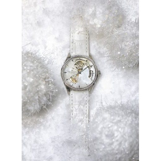 HAMILTON JAZZMASTER OPEN HEART LADY AUTO H32205890 - JAZZMASTER - ZNAČKY