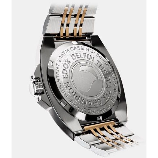 EDOX DELFIN THE ORIGINAL 1973 DATE – LADIES 50504-357RM-AIR - DELFIN - ZNAČKY
