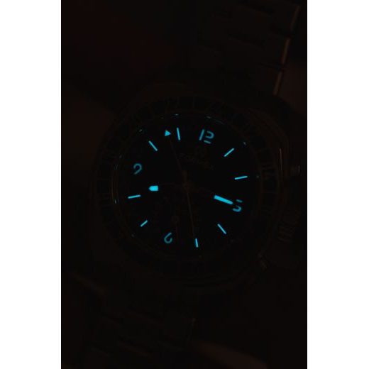 FORMEX STRATOS UTC AUTOMATIC 41MM BLUE STEEL BRACELET 1101.1.6431.111 - STRATOS - ZNAČKY