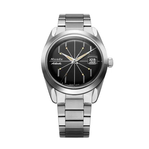 NIVADA GRENCHEN ANTARCTIC SPIDER BLACK 38 MM - ANTARCTIC - ZNAČKY