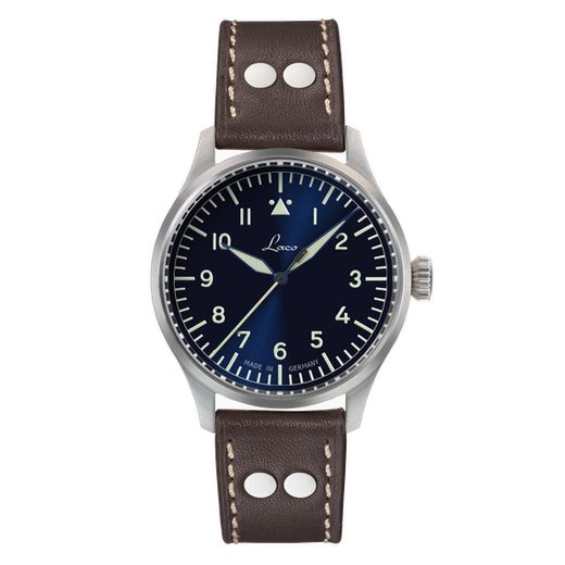 LACO FLIEGER STUTTGART PRO BLAU 43 HANDWINDING - FLIEGER PRO - ZNAČKY