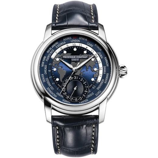 FREDERIQUE CONSTANT MANUFACTURE CLASSIC WORLDTIMER AUTOMATIC FC-718NWM4H6 - MANUFACTURE - ZNAČKY