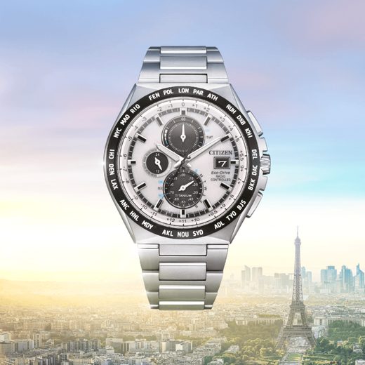 CITIZEN WORLDTIME RADIO CONTROLLED SUPER TITANIUM AT8238-84A - SUPER TITANIUM - ZNAČKY
