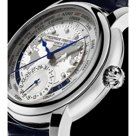 FREDERIQUE CONSTANT MANUFACTURE CLASSIC WORLDTIMER AUTOMATIC FC-718WM4H6 - MANUFACTURE - ZNAČKY