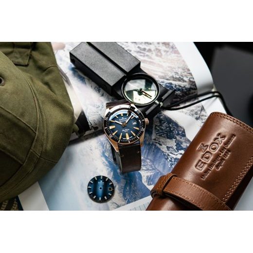 EDOX SKYDIVER DATE AUTOMATIC 80126-BRN-BUIDR LIMITED EDITION - SKYDIVER - ZNAČKY