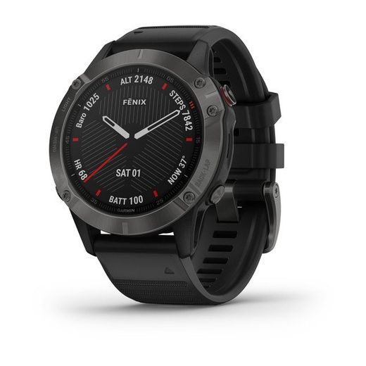 GARMIN FENIX6 PRO SAPPHIRE, GRAY/BLACK BAND (MAP/MUSIC) 010-02158-11 - ARCHÍV