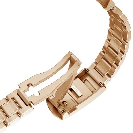 KOVOVÝ NÁRAMEK BIATEC | PVD ÚPRAVA RŮŽOVÉ ZLATO - 20 MM - REMIENKY - OSTATNÉ