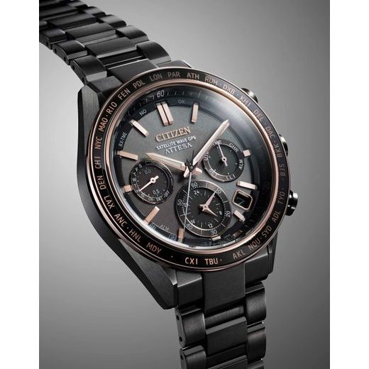 CITIZEN ATTESA SATELLITE WAVE GPS CC4074-61W - SUPER TITANIUM - ZNAČKY