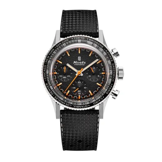 NIVADA GRENCHEN CHRONOKING MECAQUARTZ - INTER. BEZEL - CHRONOMASTER - ZNAČKY