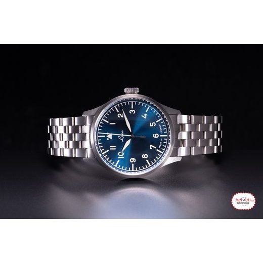 LACO FLIEGER STUTTGART PRO BLAU 40 AUTOMATIC STEEL BRACELET - FLIEGER PRO - ZNAČKY