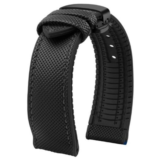 GUMENÝ REMIENOK S ČIERNOU MOTÝĽOVOU SPONOU- ČIERNY - REMIENKY - OSTATNÉ