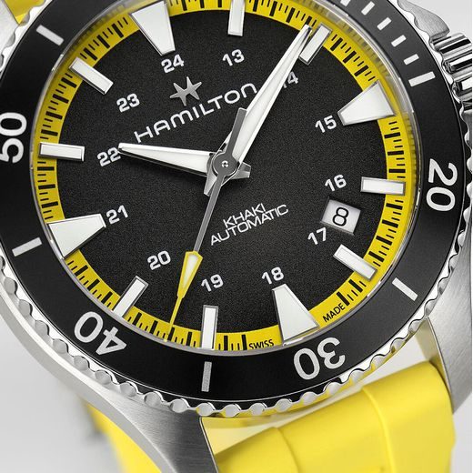 HAMILTON KHAKI NAVY SCUBA AUTO H82395332 - KHAKI NAVY - ZNAČKY