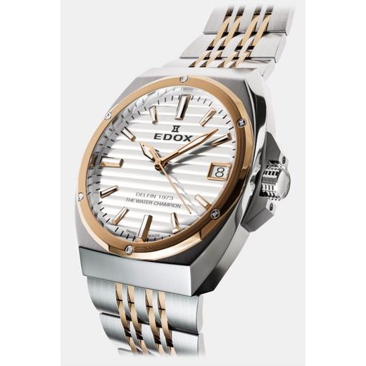 EDOX DELFIN THE ORIGINAL 1973 DATE – LADIES 50504-357RM-AIR - DELFIN - ZNAČKY