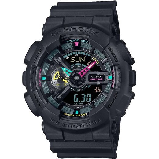 CASIO G-SHOCK GA-110MF-1AER MULTI-FLUORESCENT ACCENTS SERIES - G-SHOCK - ZNAČKY