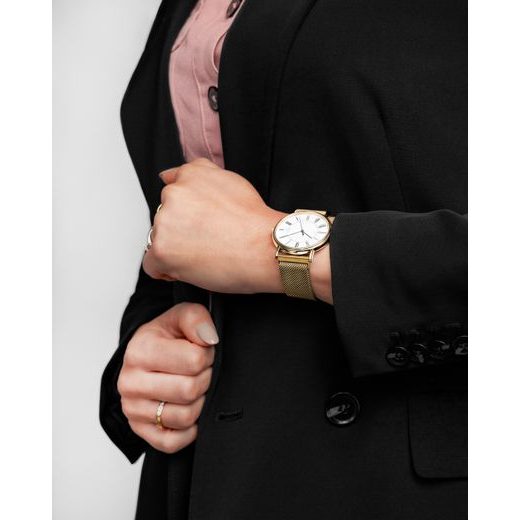 REMIENOK HIRSCH MILANAISE - ZLATÝ - REMIENKY - OSTATNÉ