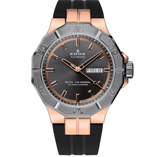 EDOX DELFIN THE ORIGINAL AUTOMATIC DAY-DATE 88008-37RGCA-GIR - DELFIN - ZNAČKY