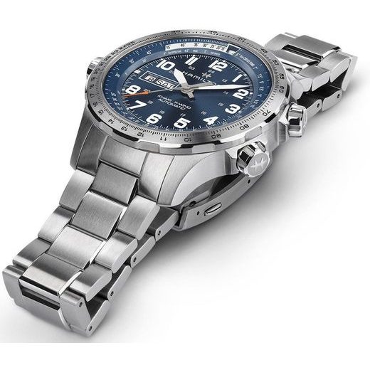 HAMILTON KHAKI AVIATION KHAKI X-WIND DAY DATE AUTO H77765141 - KHAKI AVIATION - ZNAČKY