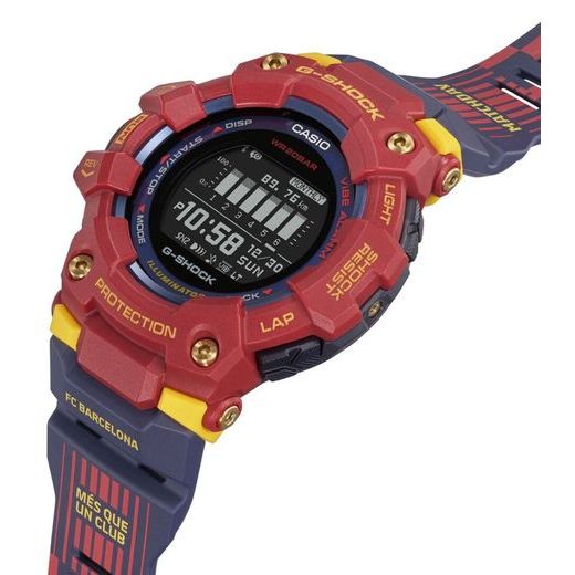 HODINKY CASIO G-SHOCK G-SQUAD GBD-100BAR-4ER FC BARCELONA LIMITED EDITION - G-SHOCK - ZNAČKY