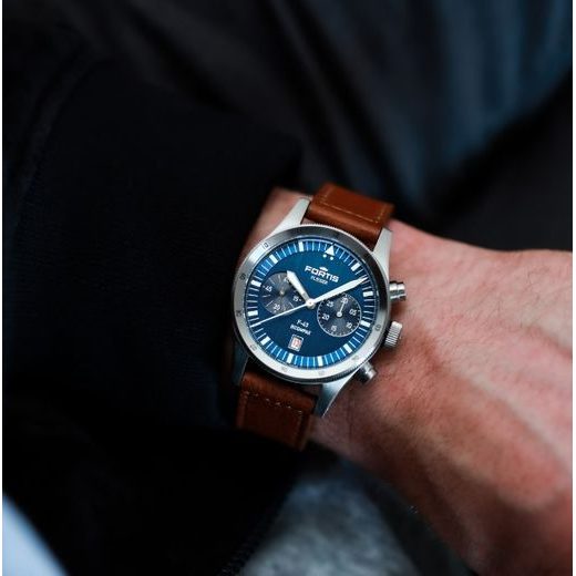 FORTIS FLIEGER F-43 BICOMPAX LIBERTY BLUE F4240013 - FLIEGER - ZNAČKY