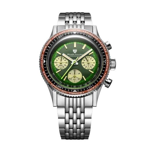 NIVADA GRENCHEN CHRONOKING RACING GREEN – INTER. BEZEL - CHRONOMASTER - ZNAČKY
