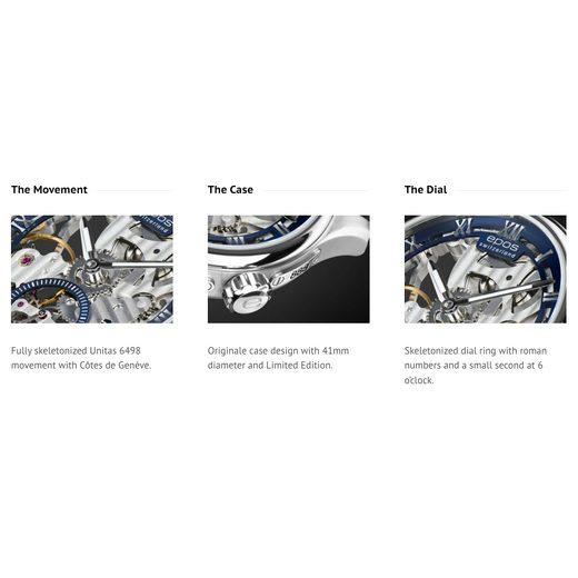 EPOS ORIGINALE SK LIMITED EDITION 3500.165.20.26.25 - TIMELESS - ZNAČKY