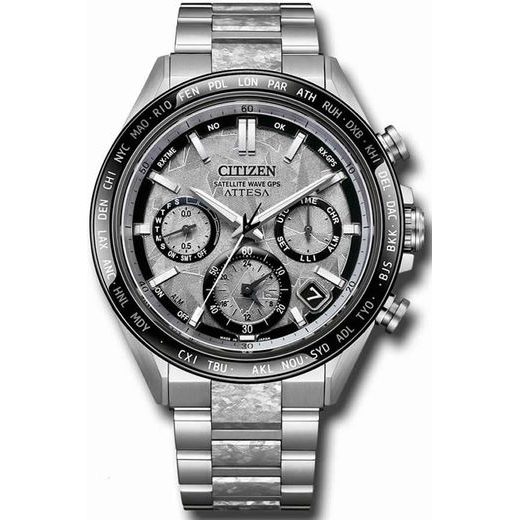 CITIZEN ATTESA SATELLITE WAVE GPS LIMITED EDITION CC4076-65A - SUPER TITANIUM - ZNAČKY
