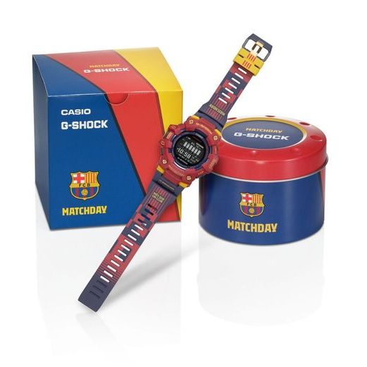 HODINKY CASIO G-SHOCK G-SQUAD GBD-100BAR-4ER FC BARCELONA LIMITED EDITION - G-SHOCK - ZNAČKY