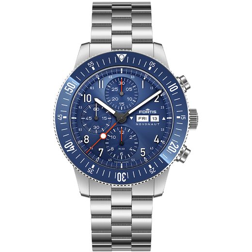 FORTIS NOVONAUT N-42 COBALT BLUE EDITION F2040012 - NOVONAUT - ZNAČKY