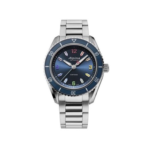 ALPINA COMTESSE SPORT QUARTZ RAINBOW LIMITED EDITION AL-235NRB3C6B - COMTESSE - ZNAČKY