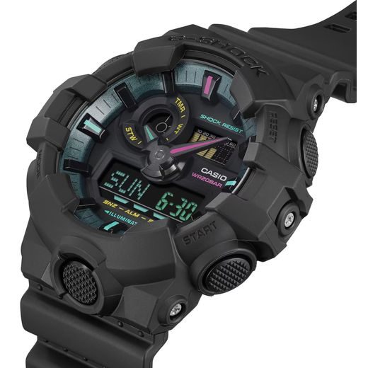 CASIO G-SHOCK GA-700MF-1AER S MULTIFLUORESCENČNÝMI AKCENTMI - G-SHOCK - ZNAČKY