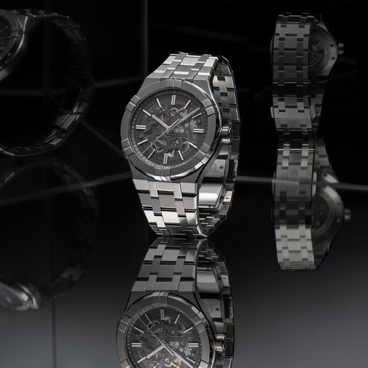 MAURICE LACROIX AIKON AUTOMATIC SKELETON 42MM AI6008-SS00F-030-A - AIKON - ZNAČKY