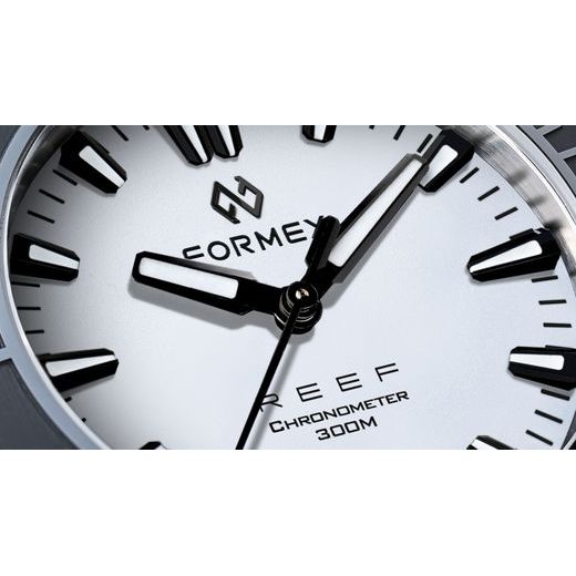 FORMEX REEF 42 AUTOMATIC CHRONOMETER WHITE DIAL - REEF - ZNAČKY