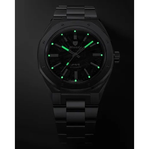 NIVADA GRENCHEN F77 METEORITE 41 MM - F77 - ZNAČKY