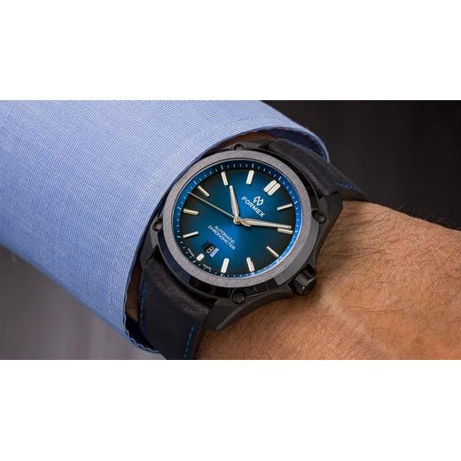 FORMEX ESSENCE LEGGERA FORTYTHREE AUTOMATIC CHRONOMETER ELECTRIC BLUE - ESSENCE LEGGERA - ZNAČKY