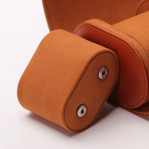 KOŽENÉ CESTOVNÍ POUZDRO NA 3 HODINKY DETAIL, ROZLOŽENÉ - BOXY NA HODINKY - OSTATNÉ