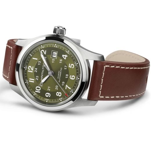 HAMILTON KHAKI FIELD AUTO 42MM H70605560 - KHAKI FIELD - ZNAČKY
