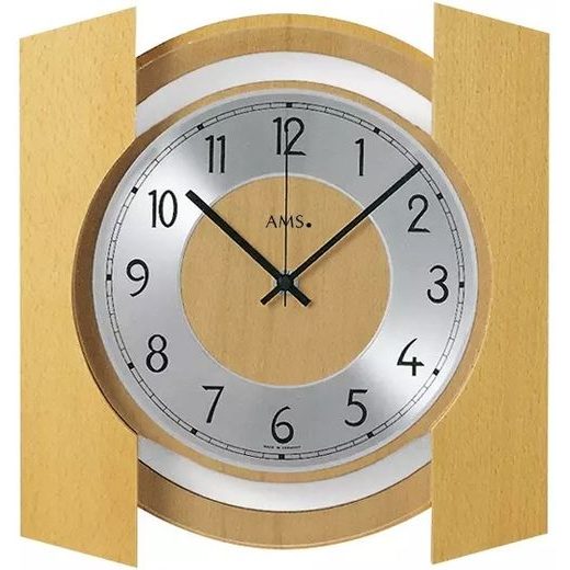 AMS DESIGN RADIO CONTROLLED 5869-18 - NÁSTENNÉ HODINY - OSTATNÉ