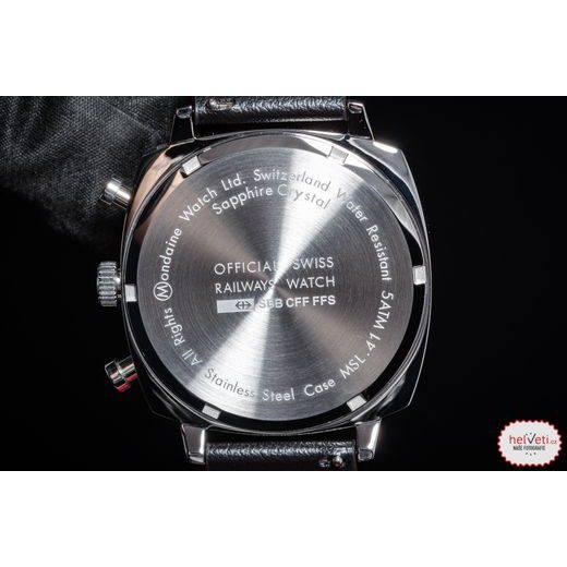 MONDAINE SQUAR CHRONO MSL.41410.LBV.SET - CUSHION - ZNAČKY