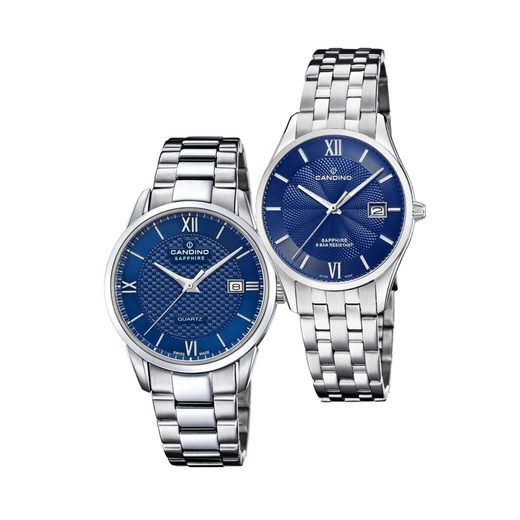 SET CANDINO 4711/C A C4730/2 - HODINKY PRE PÁRY - HODINKY