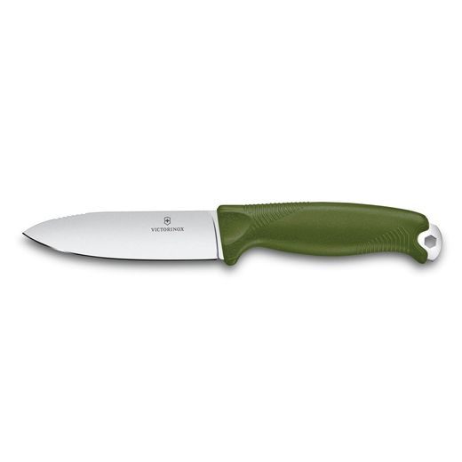 NŮŽ VICTORINOX S PEVNOU ČEPELÍ VENTURE OLIVE 3.0902.4 - DÝKY - OSTATNÉ
