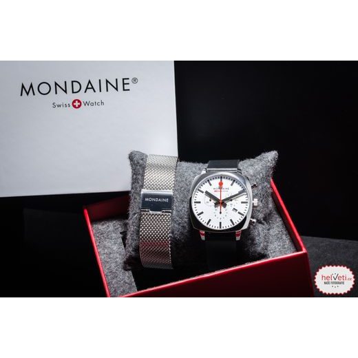 MONDAINE SQUAR CHRONO MSL.41410.LBV.SET - CUSHION - ZNAČKY