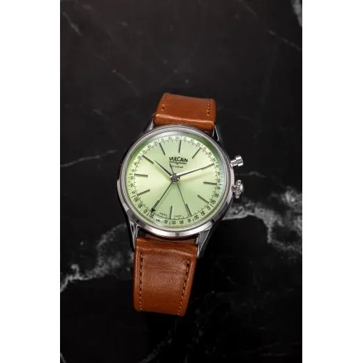 VULCAIN CRICKET PRESIDENT 36 MM - PISTÁCIOVO ZELENÁ - CRICKET PRESIDENT - ZNAČKY