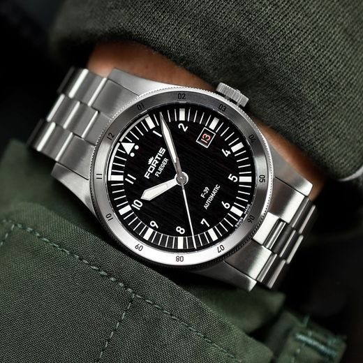 FORTIS FLIEGER F-39 BLACK F4220015 - FLIEGER - ZNAČKY