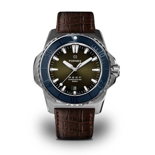 FORMEX REEF 42 AUTOMATIC CHRONOMETER GREEN DIAL - REEF - ZNAČKY